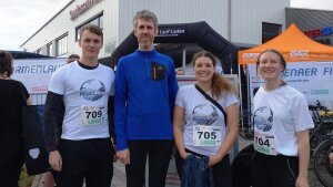 AquaDiva Team at Firmenlauf Jena 2024